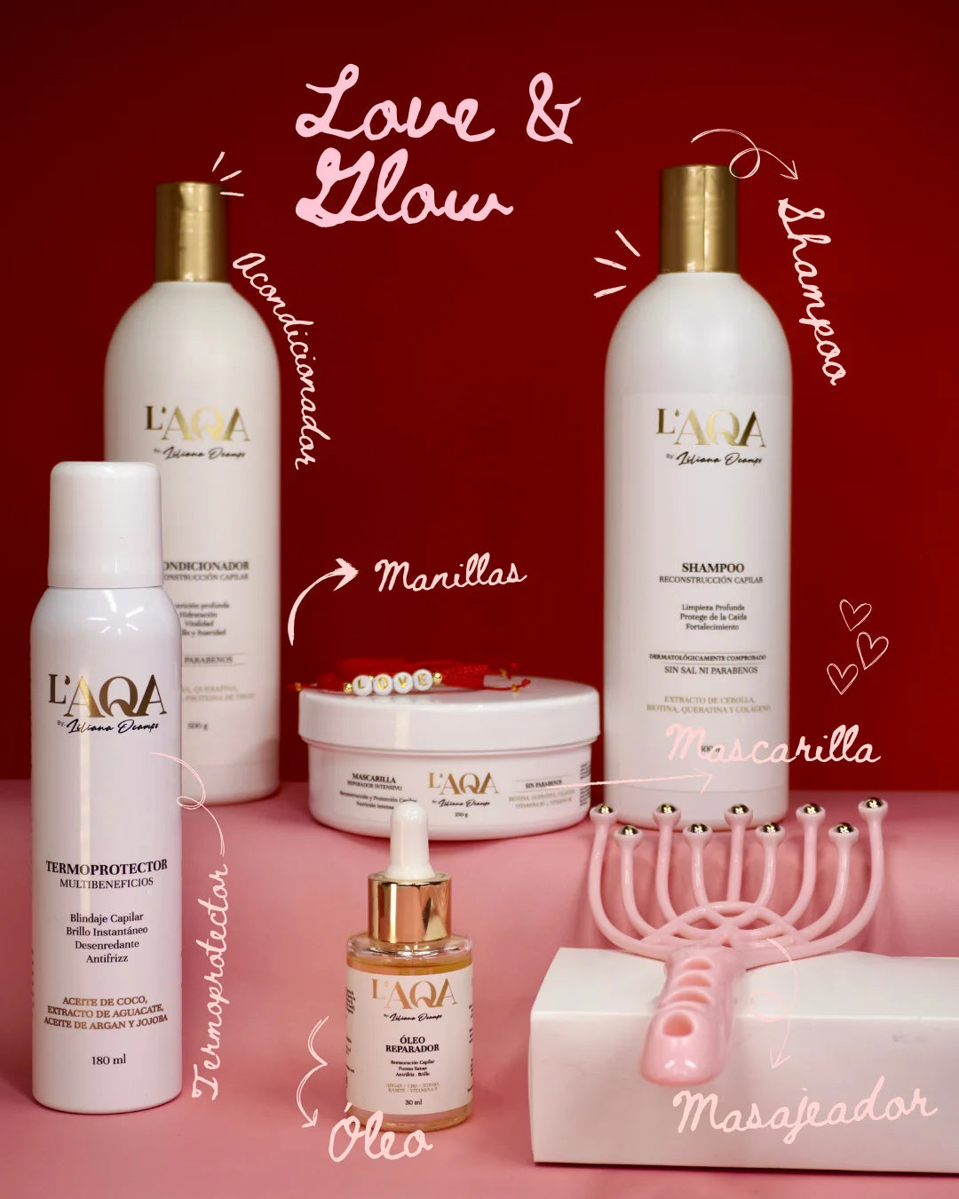 KIT AQA LOVE &amp; GLOW