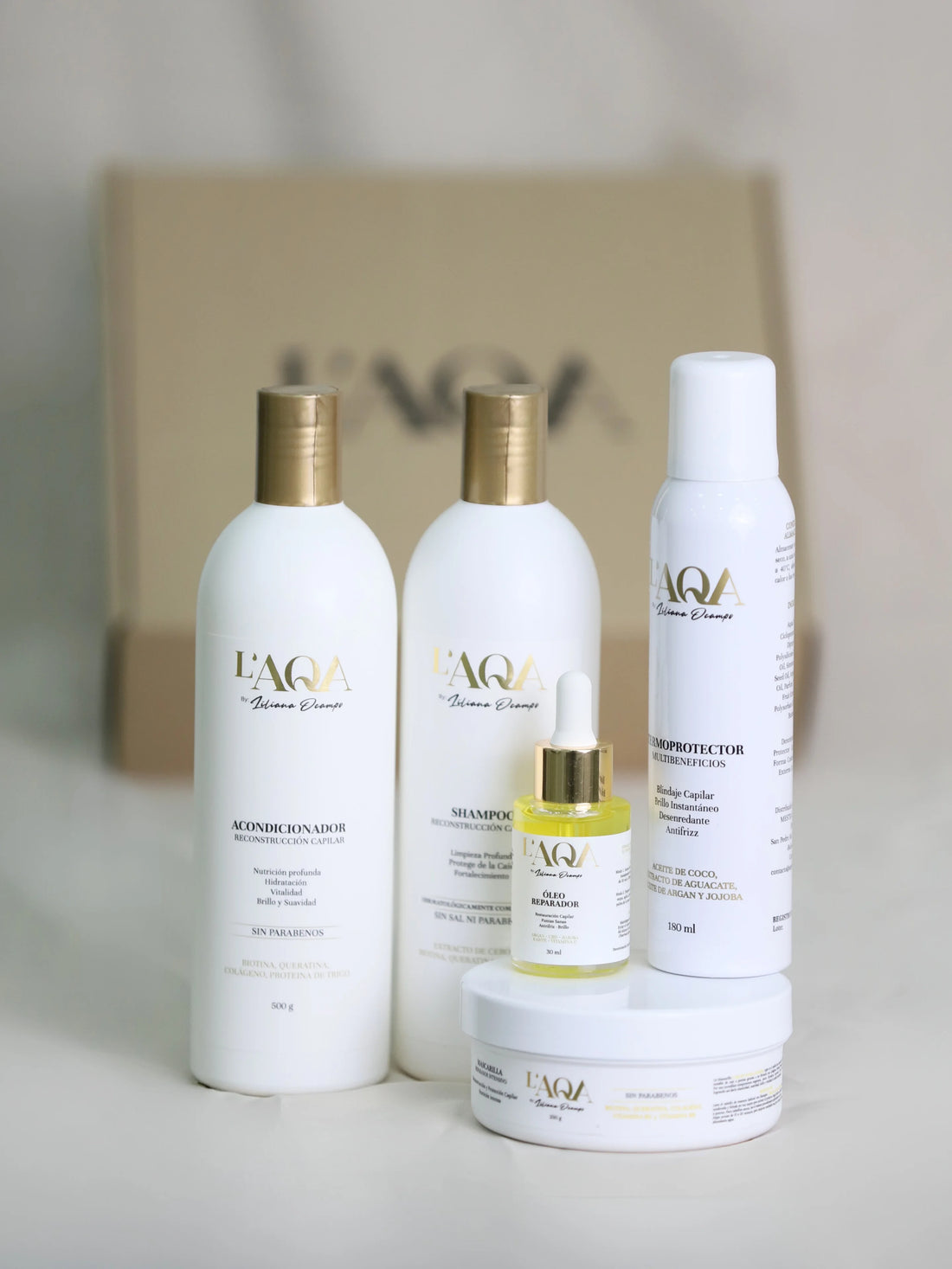 kit-aqa-by-liliana-ocampo-shampoo-champu-acondicionador-mascarilla-oleo-reparador-crecimiento-capilar-cabello-biotina-queratina-colageno-extracto-cebolla-proteina-trigo-algas-marinas-cbd-aceite-argan-karite-jojoba-anti-frizz-crecimiento-vitalidad-brillo-reconstrucción-dañado-aesthetic-lindo-marca