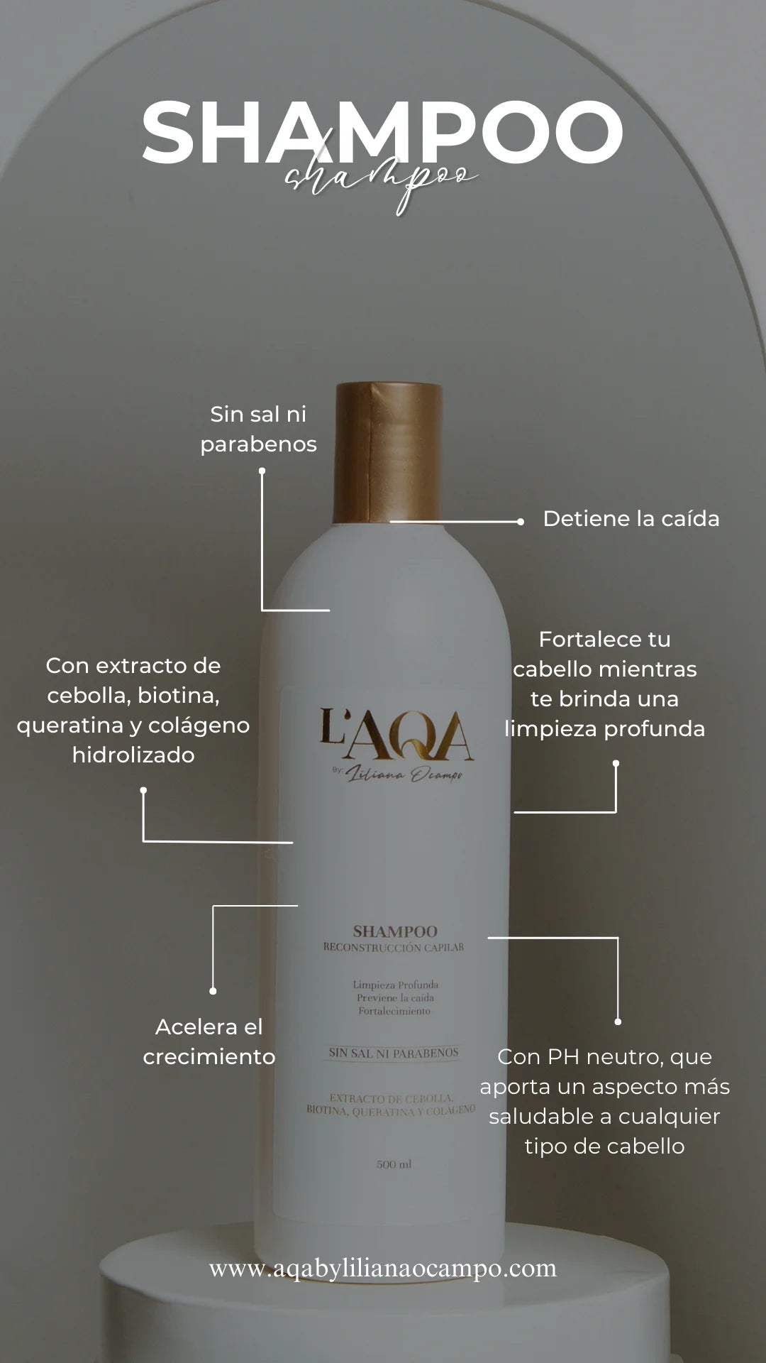 SHAMPOO RECONSTRUCCIÓN CAPILAR