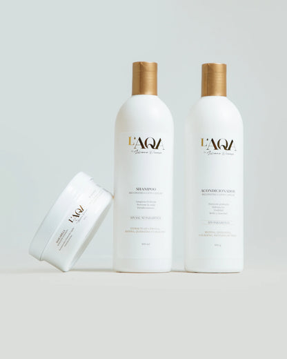 kit-aqa-akua-aqua-by-liliana-ocampo-shampoo-champu-acondicionador-mascarilla-oleo-reparador-crecimiento-capilar-cabello-biotina-queratina-colageno-extracto-cebolla-proteina-trigo-algas-marinas-cbd-aceite-argan-karite-jojoba-anti-frizz-crecimiento-vitalidad-brillo-reconstrucción-dañado-aesthetic-lindo-marca